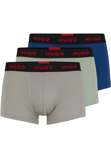 Трусы (набор 3 шт) мужские HUGO TRUNK TRIPLET PACK 10241868 02