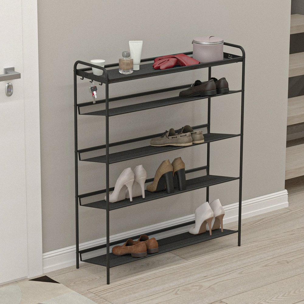 ПОДСТАВКА Д/ОБУВИ ЗМИ ЖЕНЕВА 35 5-И ПОЛОЧНАЯ ЧЕРНЫЙ ПДО Ж35Ч