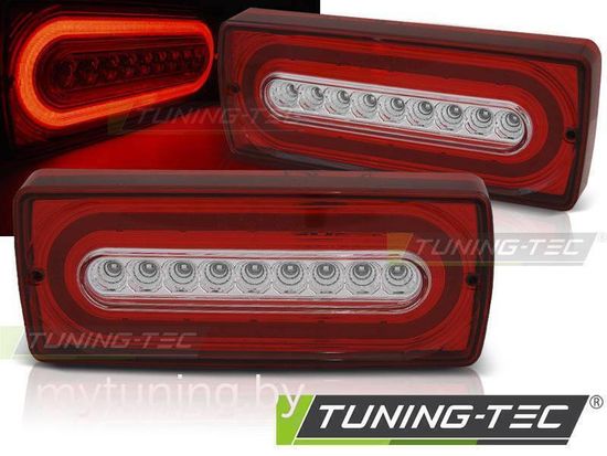 Задние фонари RED WHITE LED для Mercedes G W463