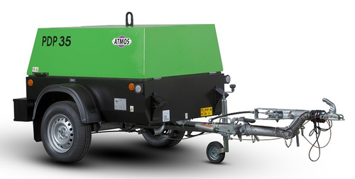 Винтовой компрессор Atmos PDP 35 10 фикс с тормозом