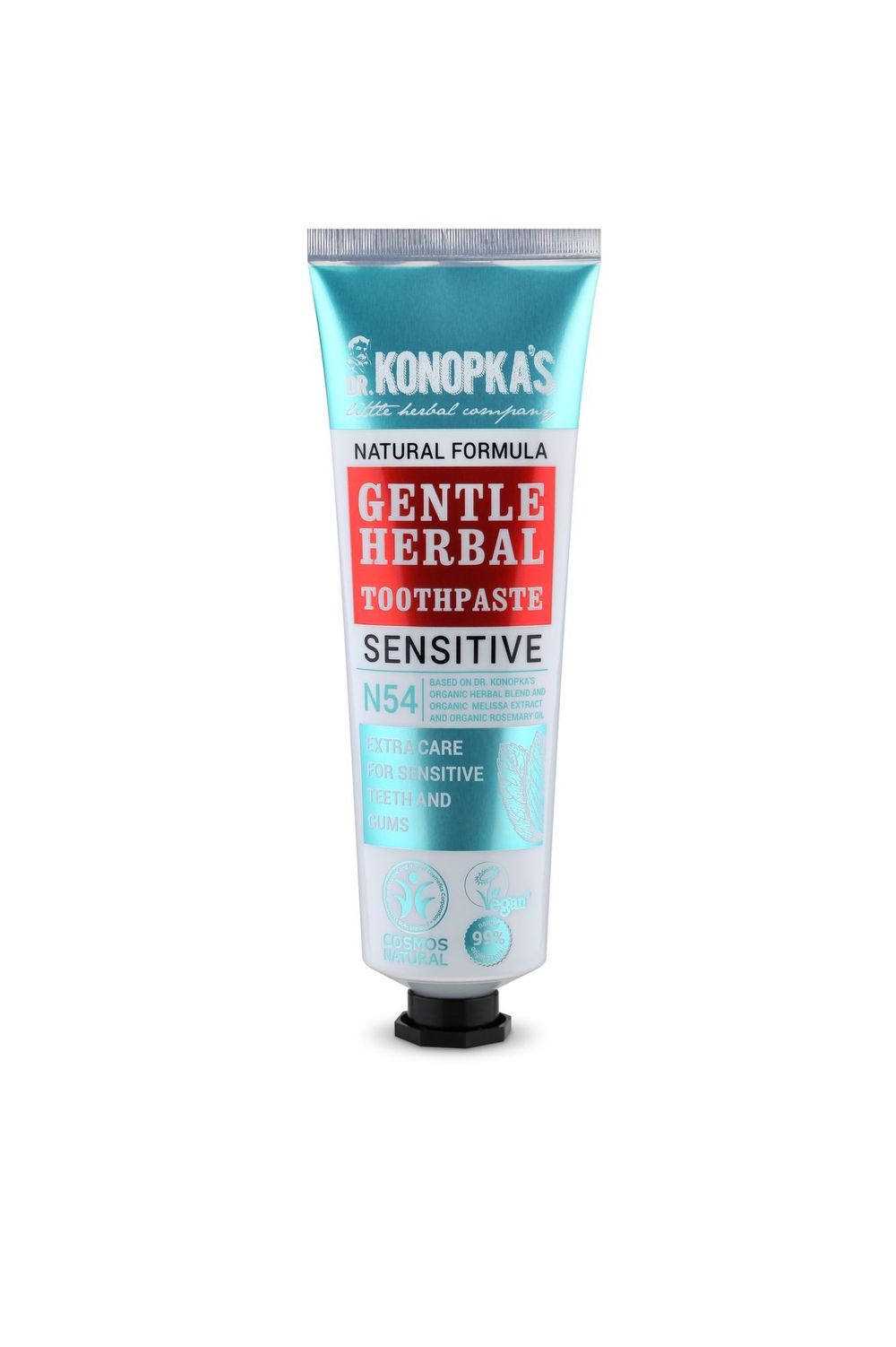 Травяная зубная паста для чувствительных зубов, 75 мл (Dr.Konopka's)
