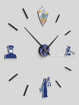 Настенные часы "Полицейский колледж"
