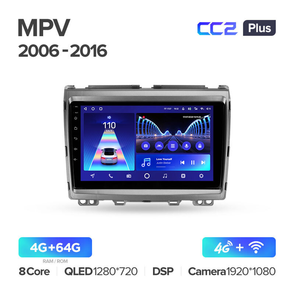 Teyes CC2 Plus 9" для Mazda MPV 2006-2016