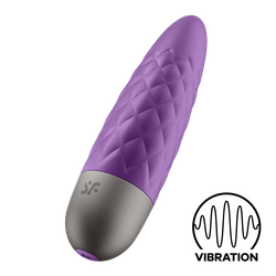 Мини вибромассажер Satisfyer Ultra Power Bullet 5, фиолетовый