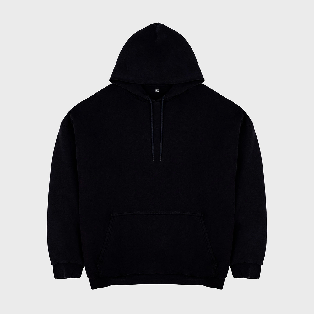 Худи Yeezy x Gap Oversized Unreleased Black