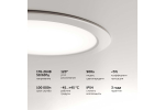 Светильник LED Geniled Сейлинг встраиваемый 10Вт 3000К 90Ra IP54