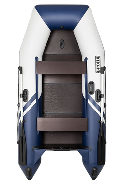 Лодка ПВХ БРОНЯ 280 СК Белый - синий