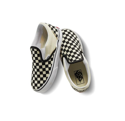Детские слипоны Vans Classic Slip-On 'Black Off White' VN000EX8BWW