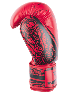 Перчатки боксерские ODIN, ПУ, красный, 10 oz