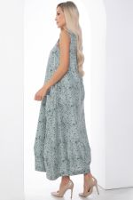 Сарафан В стиле бохо (зеленый) П9037 LT Collection
