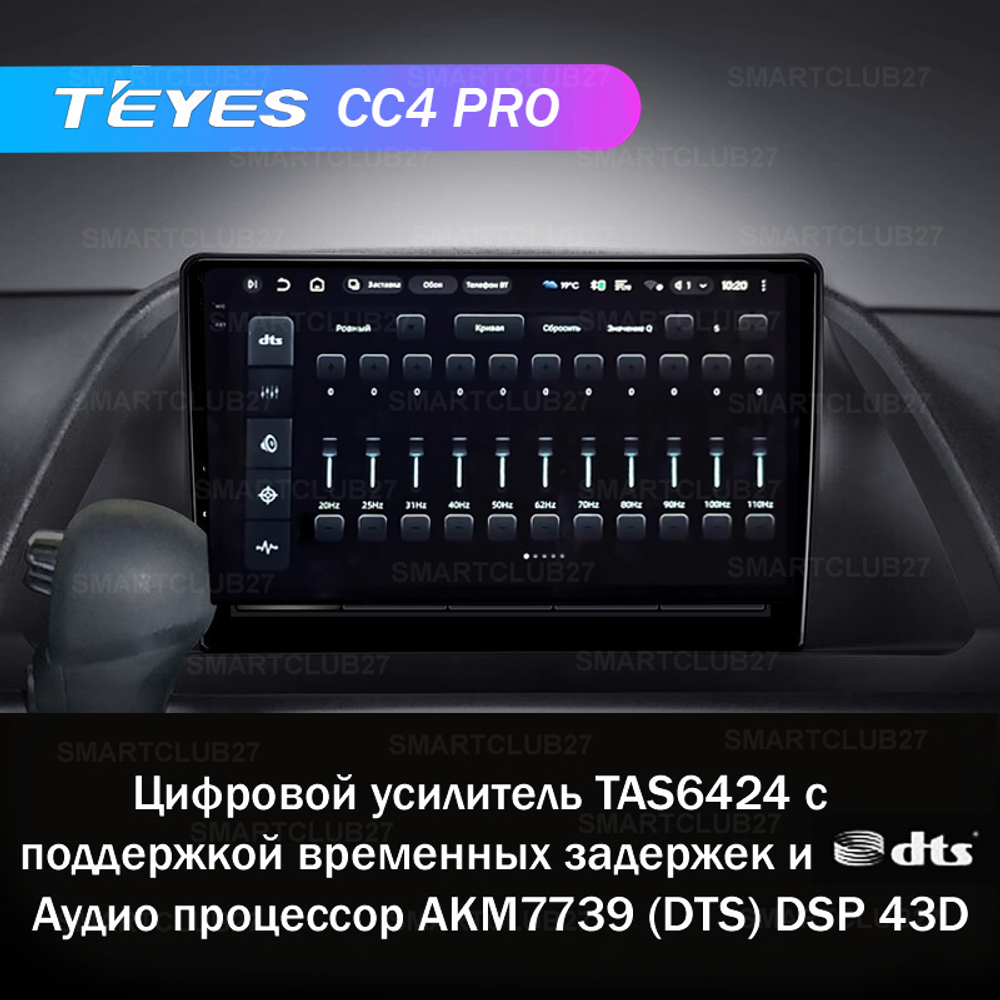 Teyes CC4 Pro 9" для Honda Odyssey 2005-2010 US EDITION
