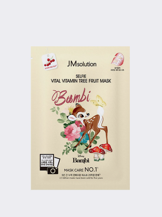 Витаминная тканевая маска с экстрактом облепихи JMSolution Disney Collection Selfie Vitamin Tree Fruit Mask