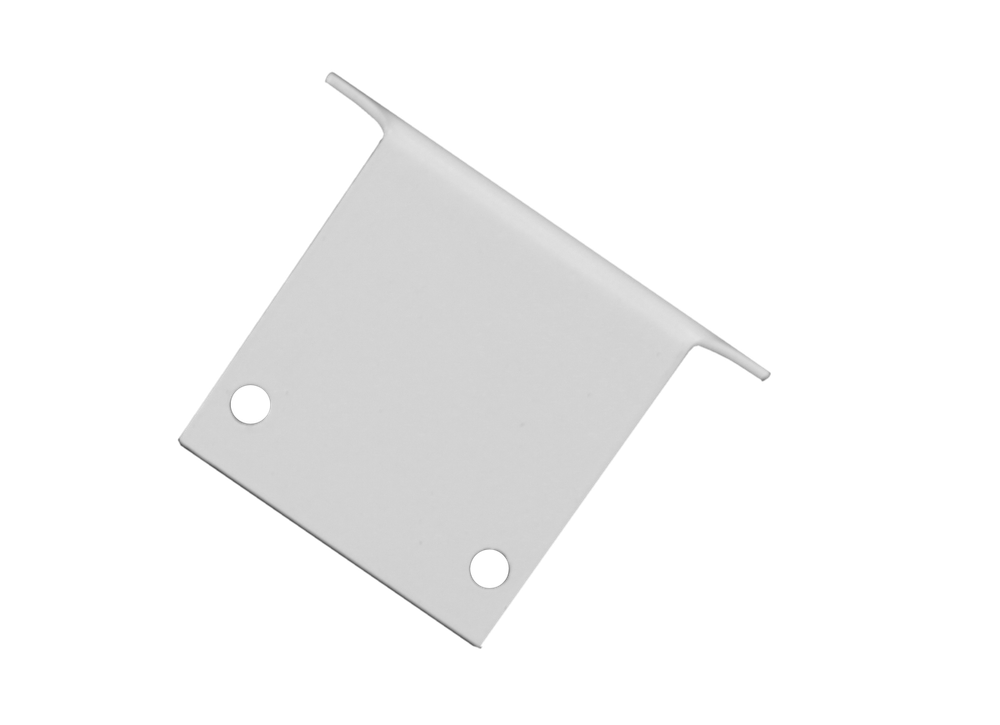 Боковая  глухая заглушка для профиля DN18502 Цвет:Серый, Серия:DN8ALE