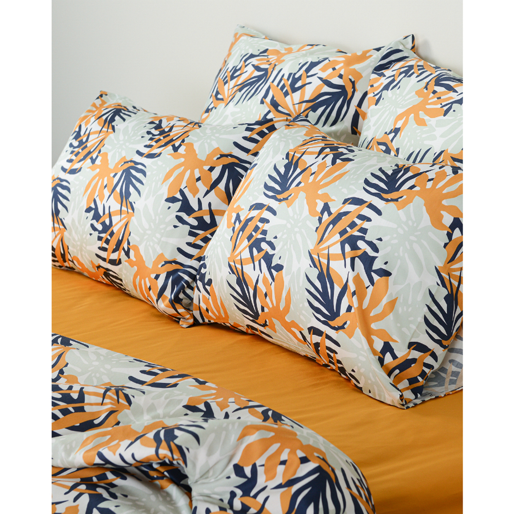 Набор наволочек 2шт 50х70 Tkano Wild сатин с принтом Leaves