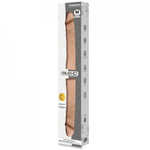 Двойной фаллоимитатор SilexD Model 1 (42,5×4,4 см) бежевый