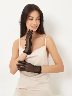 Перчатки в сетку