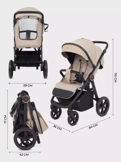 Коляска детская MOWBaby "TRAIL" MB090
