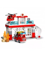 Лего 10970 Пожарная часть и вертолёт Lego Duplo