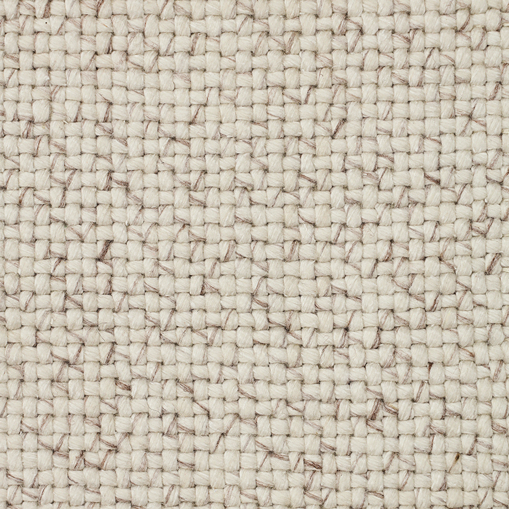 Ковер из переработанного пластика бежевого цвета из коллекции ethnic, 60х90 см