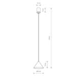 Подвесной светильник Nowodvorski Zenith S Sage Green 11488