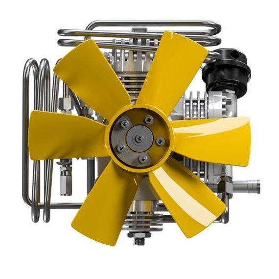 Компрессорный блок Coltri GP100 (ICON, MCH-6) с соединителем к раме 06.0.T6S4.0005