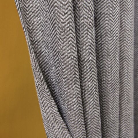 Шторы готовые БАДД (арт. BL01-278-05) - (140х270)х2 см. - темно-серые