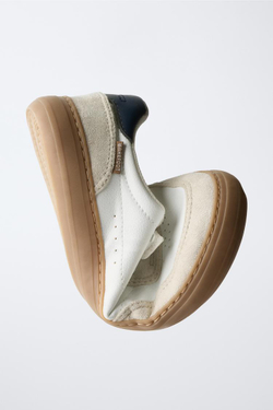 ZARA КЕДЫ BAREFOOT, БЕЛЫЙ