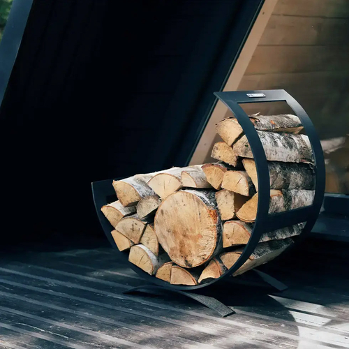 Интерьерная дровница Moon