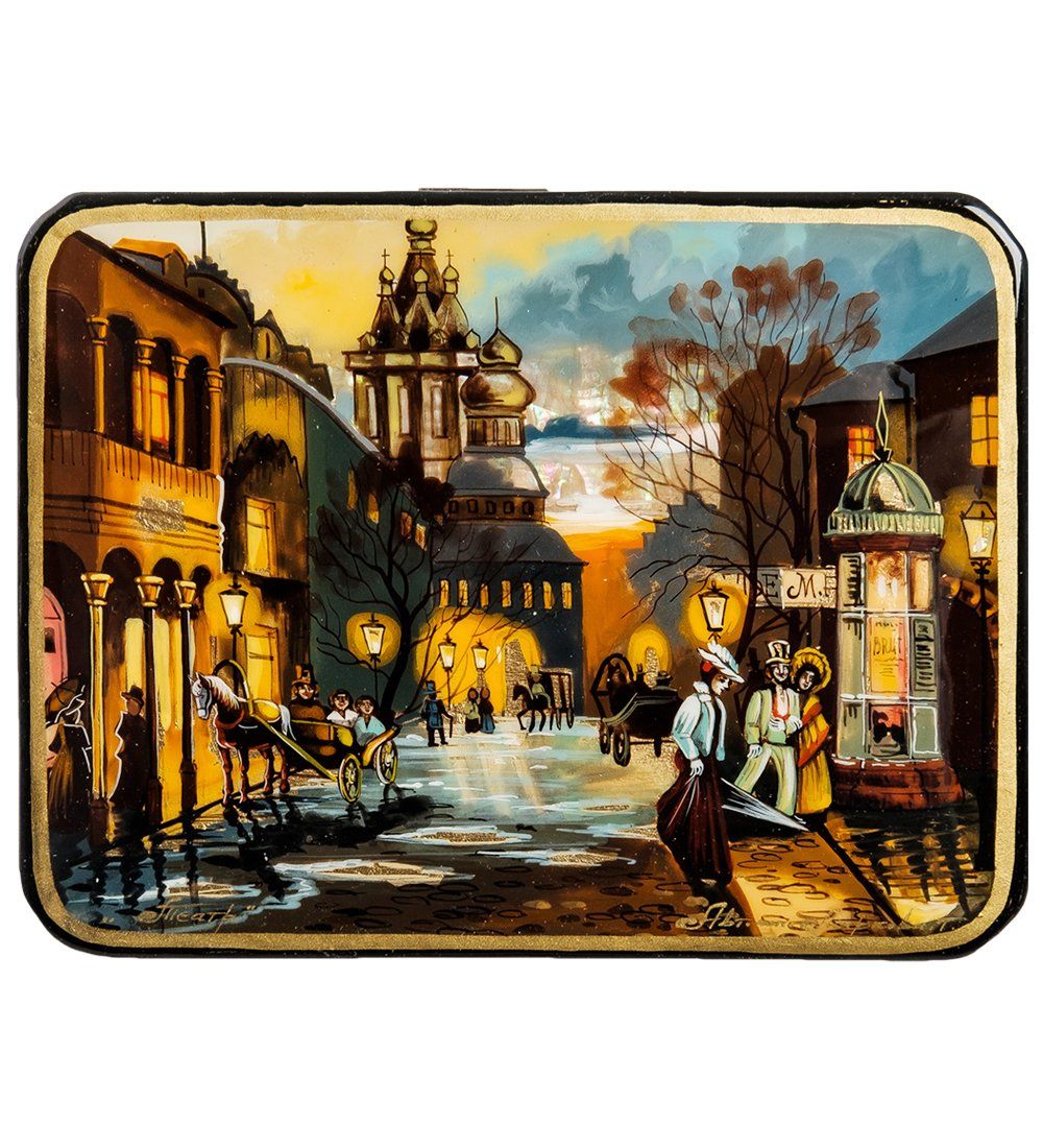 Народные промыслы ШК-55/114 Шкатулка «Театр» исп. Маркова