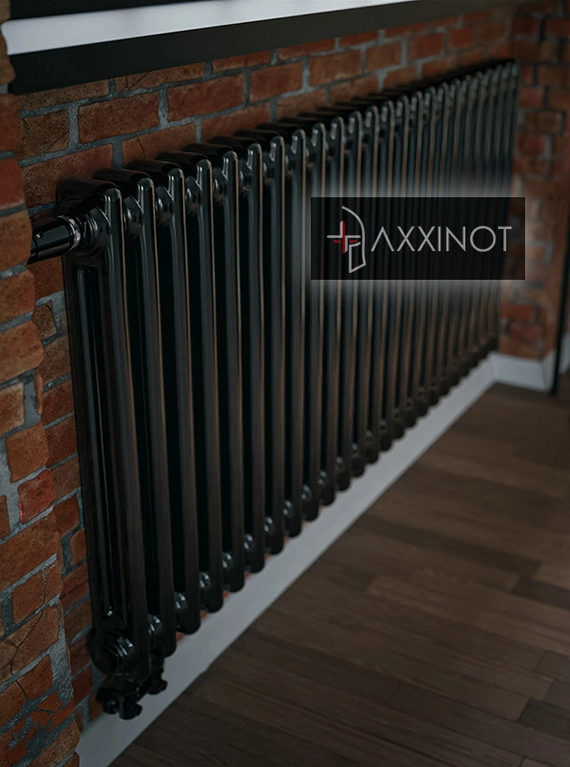 Axxinot Sentir 2050 - двухтрубный трубчатый радиатор высотой 500 мм, нижнее подключение с термовентилем