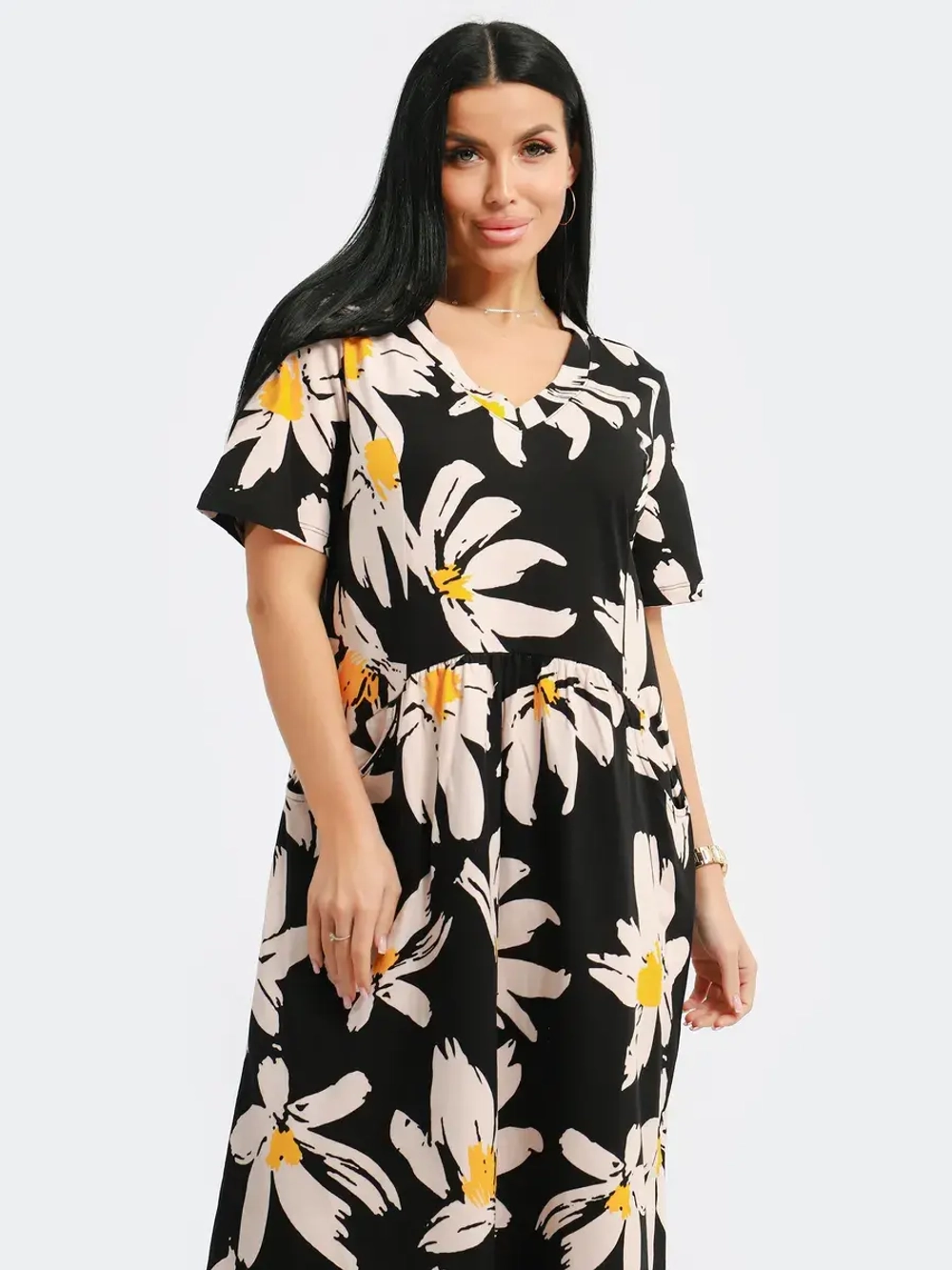 Платье бохо большие размеры