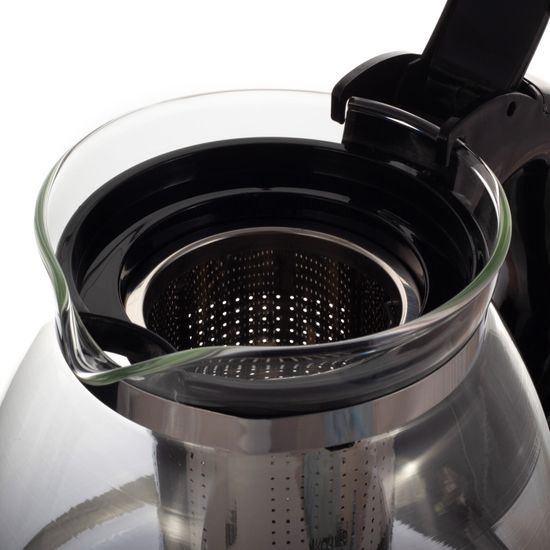 Стеклянный заварочный чайник 1500 мл. Kamille KM 0780L со съемным ситечком