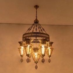 Citilux Каир CL419263 Люстра подвесная Бронза