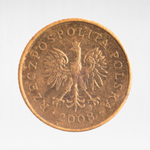 Poland, 1 Grosz, 2008, F