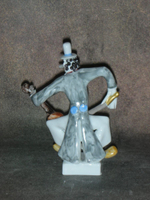 Статуэтка. Фарфор. Клоун Музыкант. Meissen. Германия