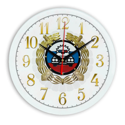 Настенные часы "Эмблема ГИБДД 53"