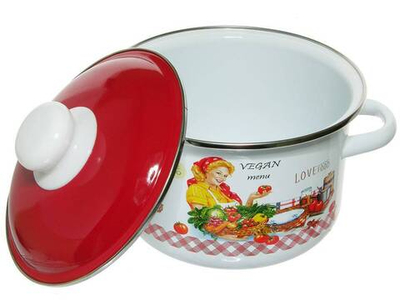 Набор кастрюль "Хозяюшка" №02