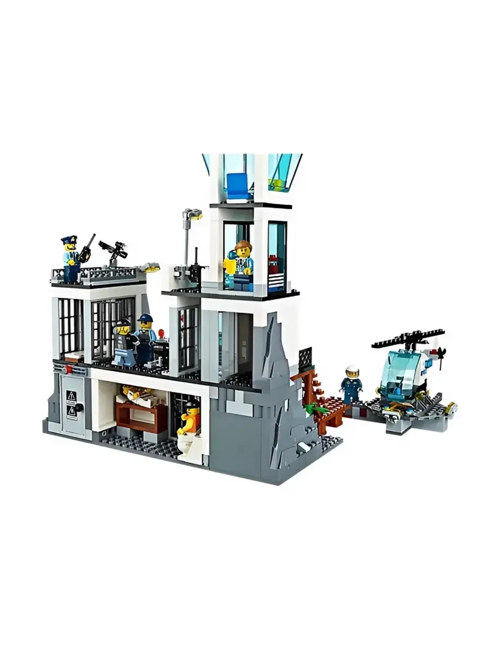 Конструктор Сити Полицейская тюрьма на острове