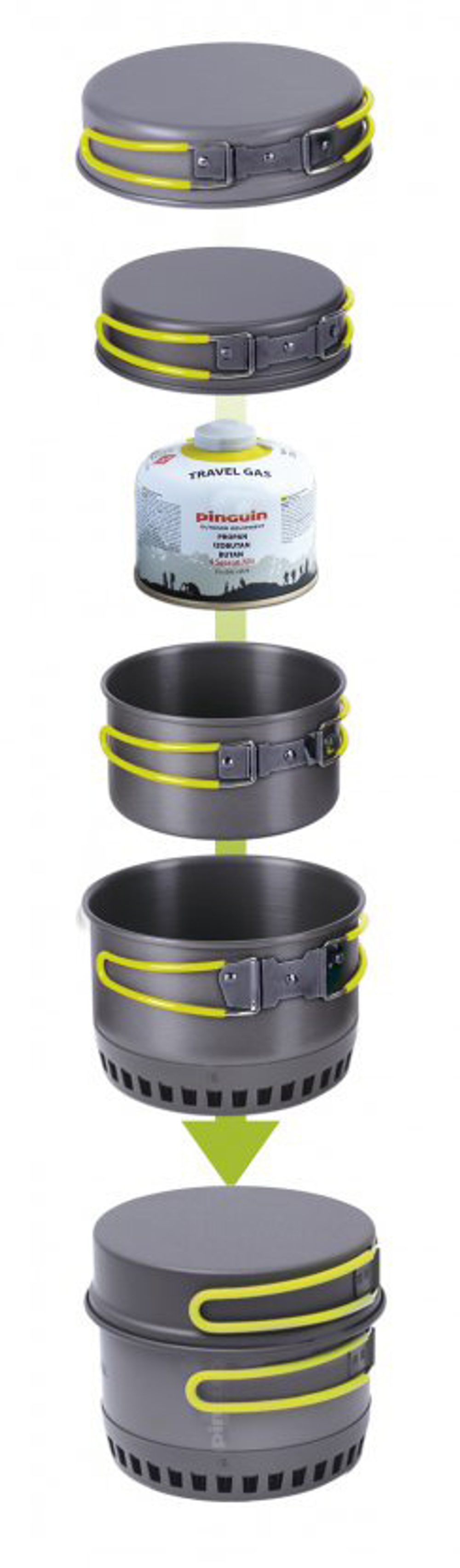 Набор посуды Pinguin Quadri X