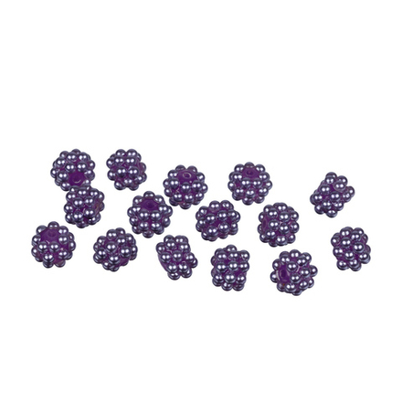 Бусина "Zlatka" пластик BWS-10 10 мм 15 шт СК/Распродажа