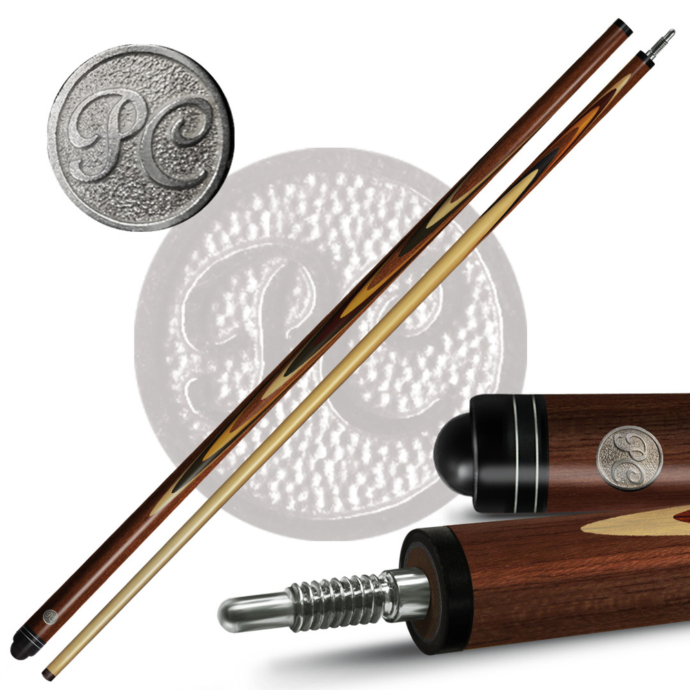 16-4-Р Кий Классика 16-запилов 2 РС, Попугай, ятоба/амарант/черн.граб/желт.граб(РС)