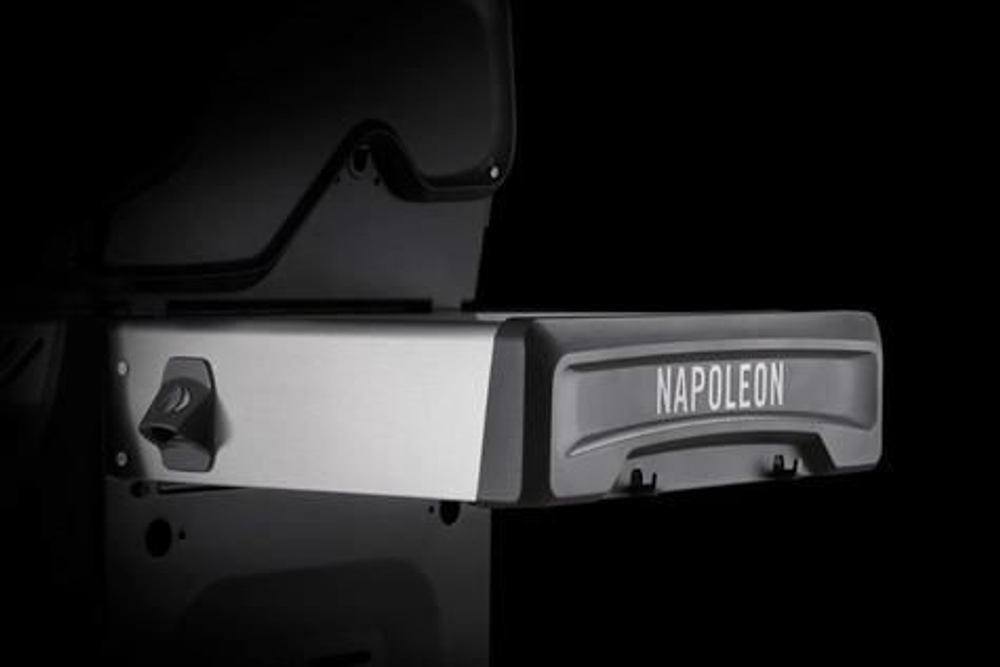 Газовый гриль Napoleon Rogue SE 425 с боковой горелкой и грилем, черный