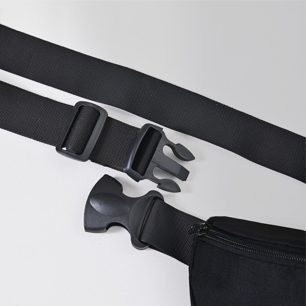 Поясная сумка с держателем для карт. Без принта