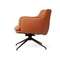 Лаунж кресло Sofia, экокожа терракот