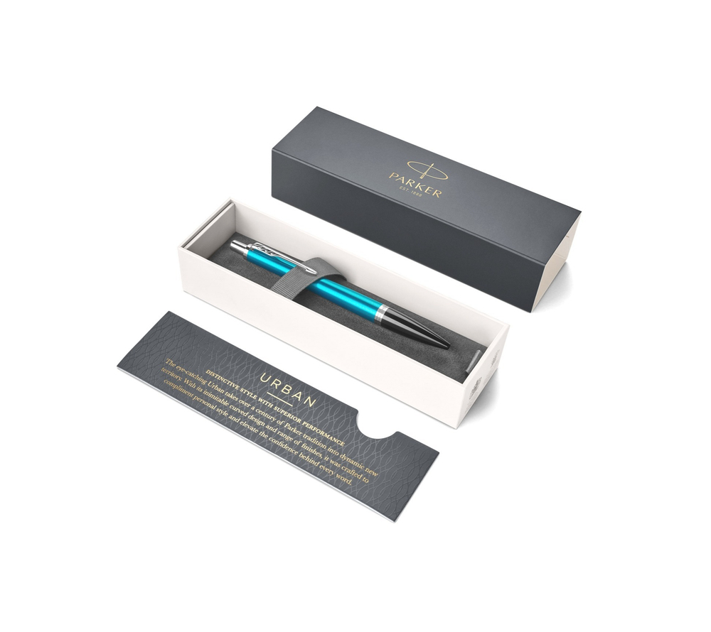 Ручка Parker шариковая Urban Core Vibrant Blue CT синие подар.кор. K309 1931577
