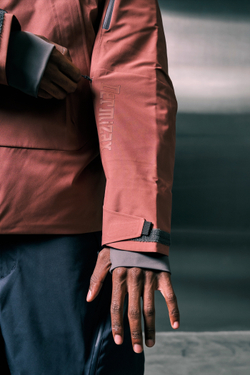 Куртка Nothomme Blue Seam-Sealed Alpine Ski Jacket "Gray Navy Blue"