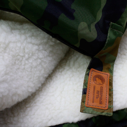 Северный путь Богатырь. Уникальный теплый спальный мешок на меху из натуральной овечьей шерсти (48-68 размер) для настоящих богатырей!