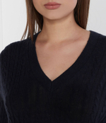 Хлопковый свитер soft cable Tommy Hilfiger - темно-синий(WW0WW39887)