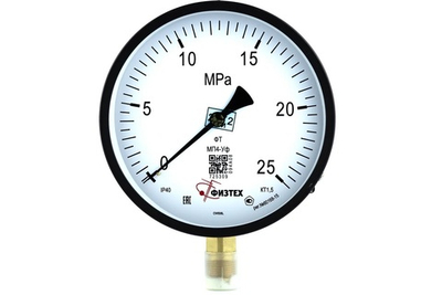 Манометр МП4-Уф 0-25 МПа кт.1,5 d.160 IP40 M20*1,5 РШ