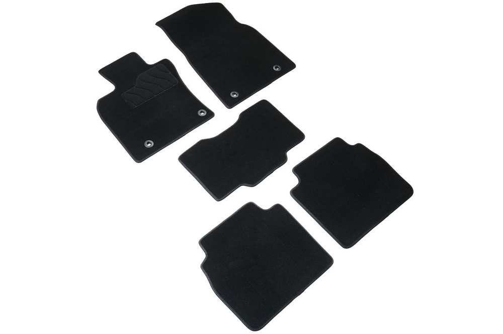 Ворсовые коврики LUX для Lexus ES VII 2018-н.в. Seintex.96554